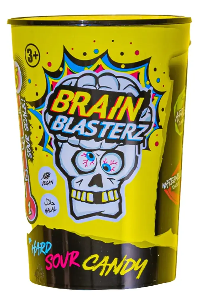 Кислі цукерки Brain Blasterz Super Sour Candy 45г