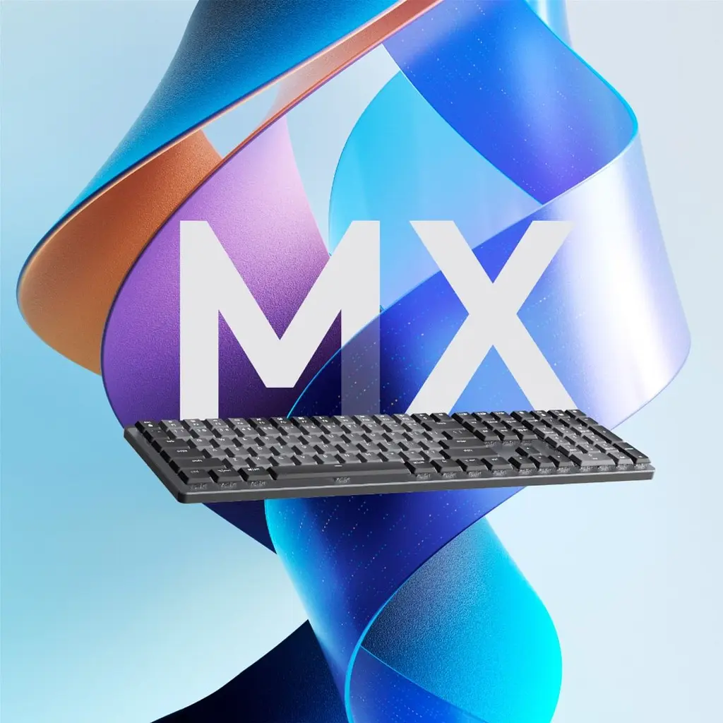 Клавіатура Logitech MX Mechanical Wireless Illuminated Performance Graphite Clicky (920-010759) [81158] - фото 4
