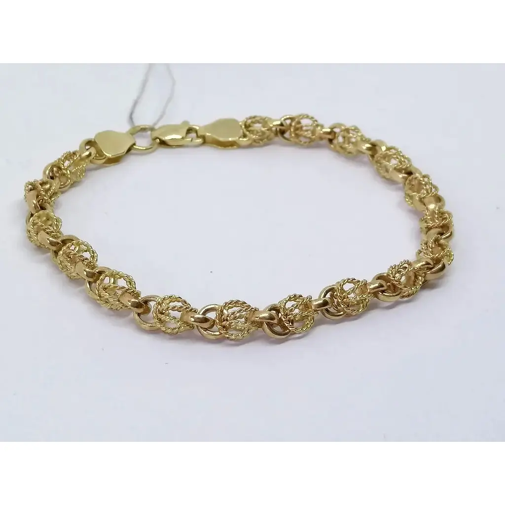 Золотий браслет Харківська ювелірна фабрика (Фантазійне). 361-ЄВРО - фото 2