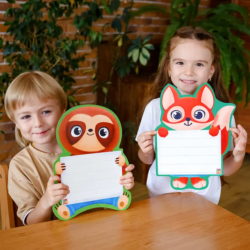 Магнітна дошка Vladi Toys Лисиця, з маркером, українська мова (VT3601-21) - фото 5