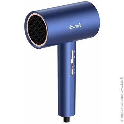 Фен Deerma DEM-CF15W Blue - фото 2