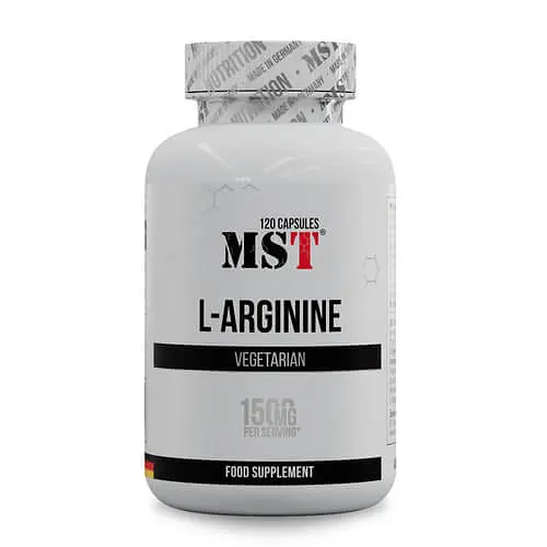 Аргінін L-Arginine 120 капсул MST Nutrition vit0006567