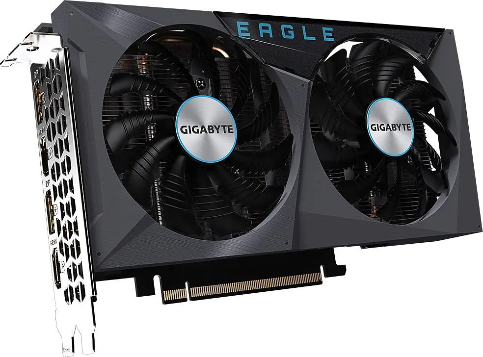 Відеокарта Gigabyte RTX 3050 8Gb EAGLE OC (GV-N3050EAGLE OC-8GD) (GDDR6, 128 bit, PCI-E v4.0) Б/в - фото 3