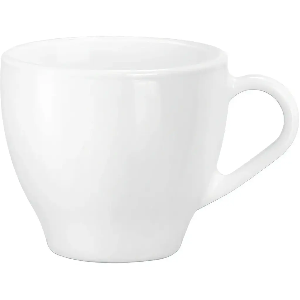 Чашка для кави Bormioli Rocco Aromateca Caffeino 80 мл біла (400893MTX121990)