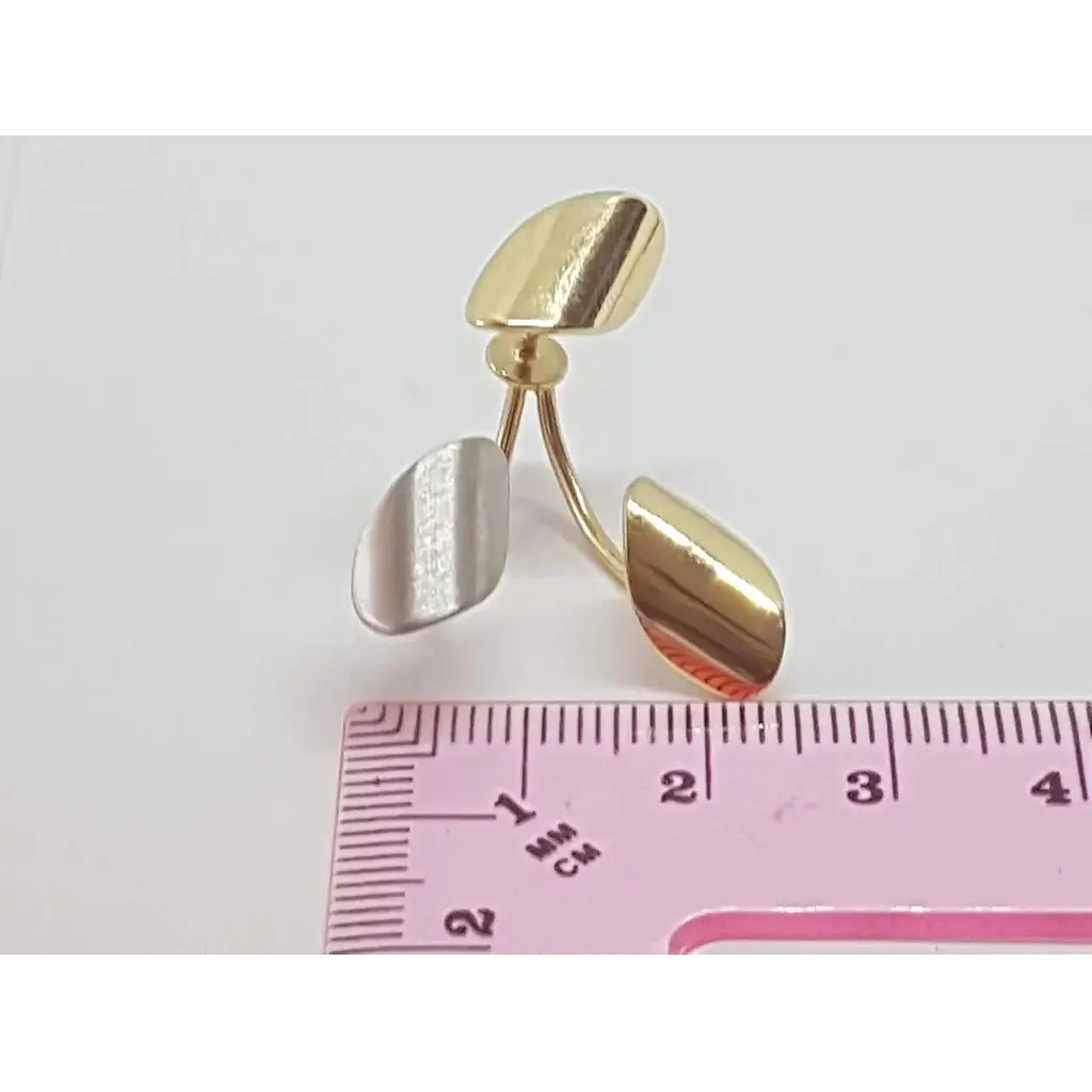 Золоті сережки Столична Ювелірна Фабрика. 104186Ж - фото 4