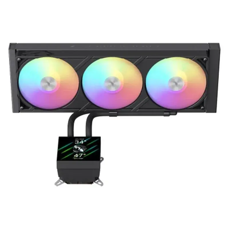 Система рідинного охолодження Gamemax GLACIER 360 LCD BK - фото 2