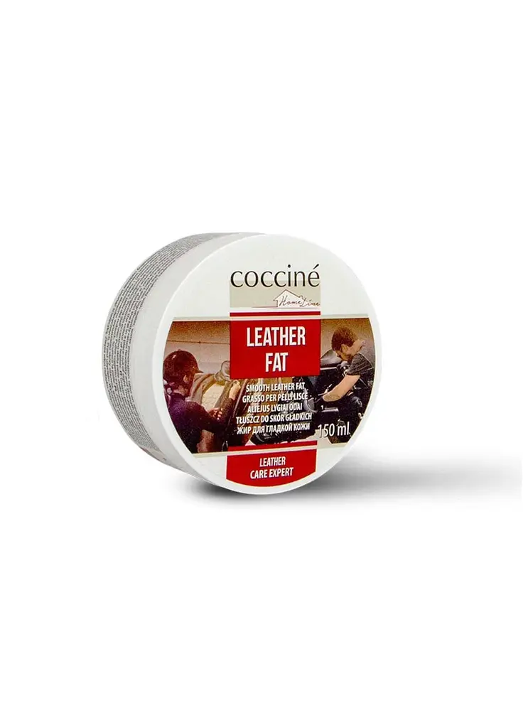 Жир для гладкої шкіри Coccine Leather Fat, захисний і пом’якшувальний засіб, 150 мл