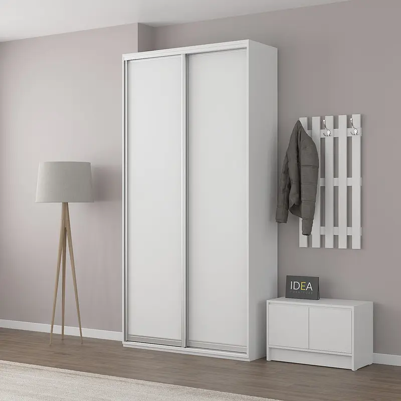 Шафа-купе Idea серія 9 120 x 60 x 210 см Білий
