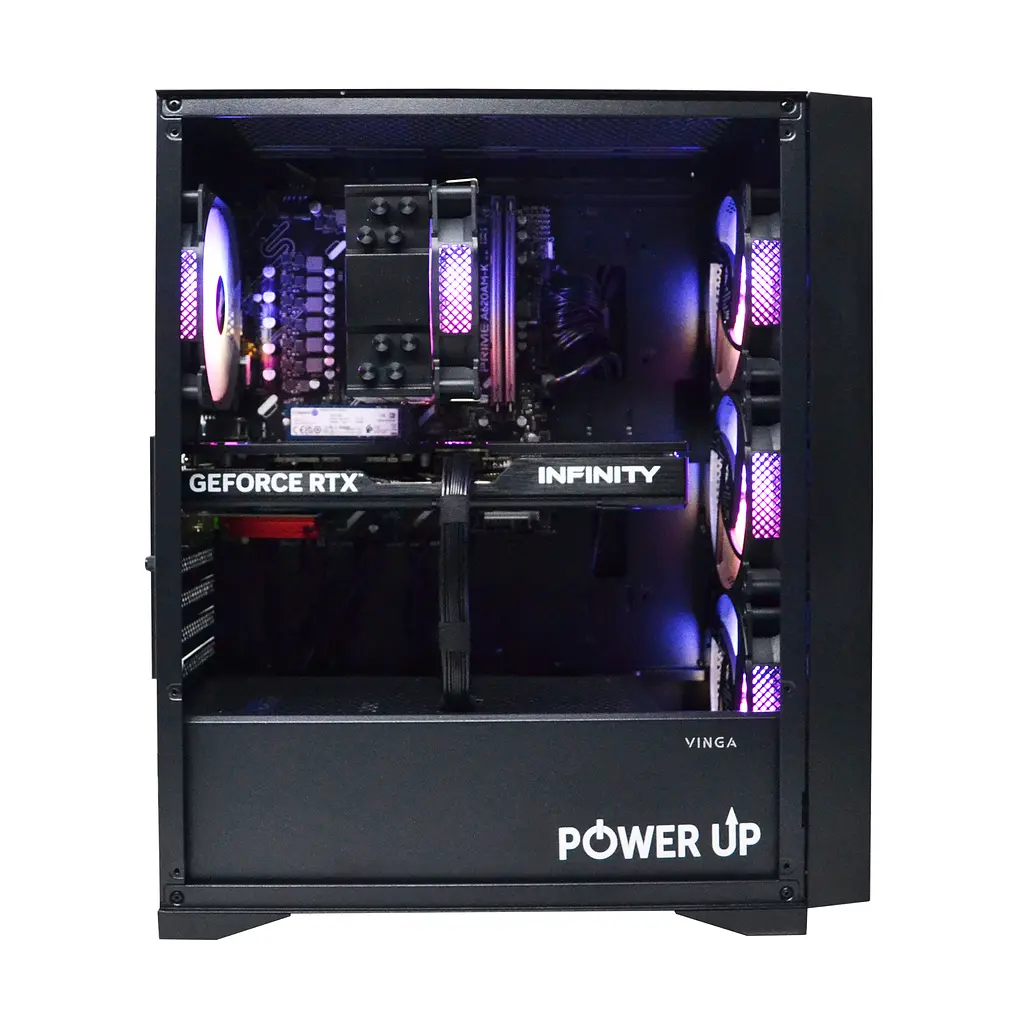 Ігровий комп'ютер Power Up GamePC Lite #579 Ryzen 5 5600/16 GB/SSD 512 Gb/GeForce RTX 3050 6GB - фото 4