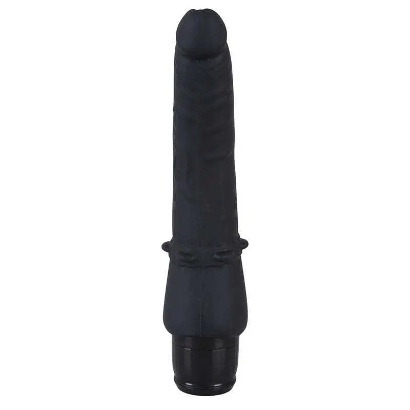 Великий анальний вібратор Orion Vibra Lotus Anal Vibrator Black, 22х4.5 см - фото 2