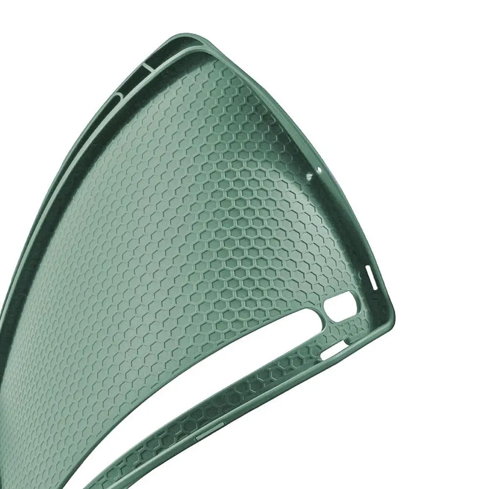 Чехол SlimTPU S-Pen holder Samsung Galaxy Tab S10+ Plus/Fe+/S9 Plus Темно-зеленый - фото 6
