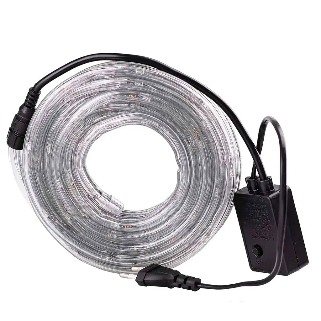 Гірлянда GarlandoPro Дюралайт вулична 480 LED довжина 16 м морозостійка, білий (DR20МW) - фото 8