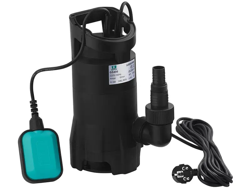 Занурювальний дренажний насос Pumpman GS400 Нmax 6.5 м Qmax 7.5 куб.м 400 Вт (CV029785)