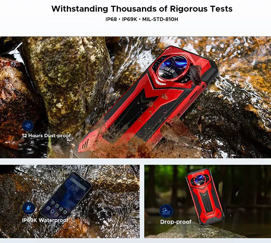 Смартфон Doogee S200 Plus 12/512GB червоний - фото 3