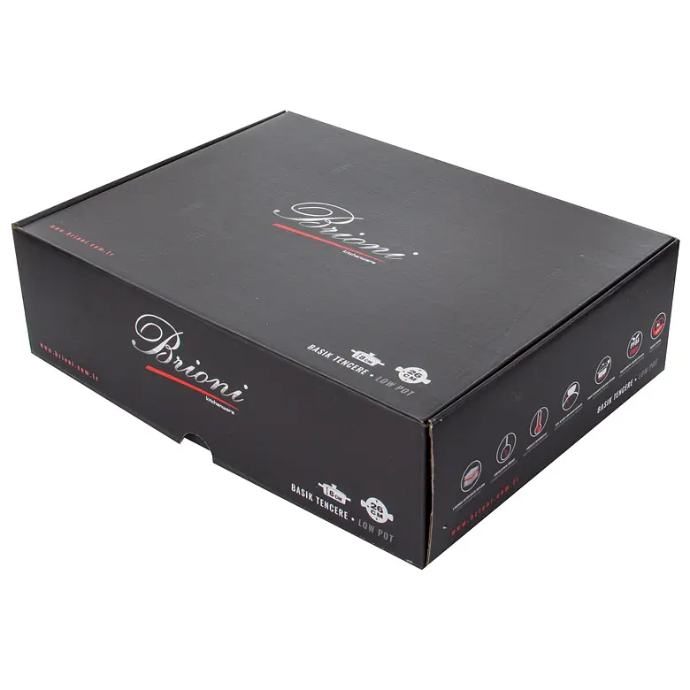 Сотейник антипригарна Brioni Antrasite Copper, 26 см, 2,8 л (764-008) - фото 2