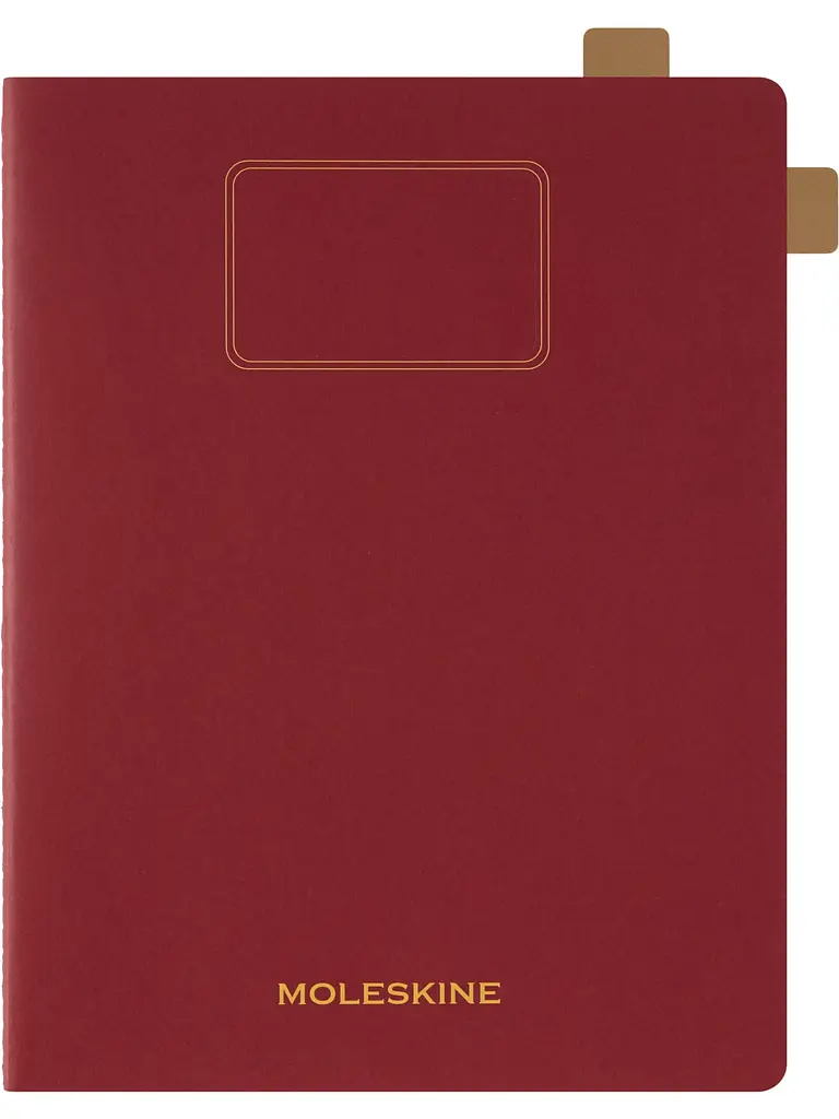 Записник Moleskine Cahier Student XXL, Нелінований Бордо (CHSTU73F4) - фото 3