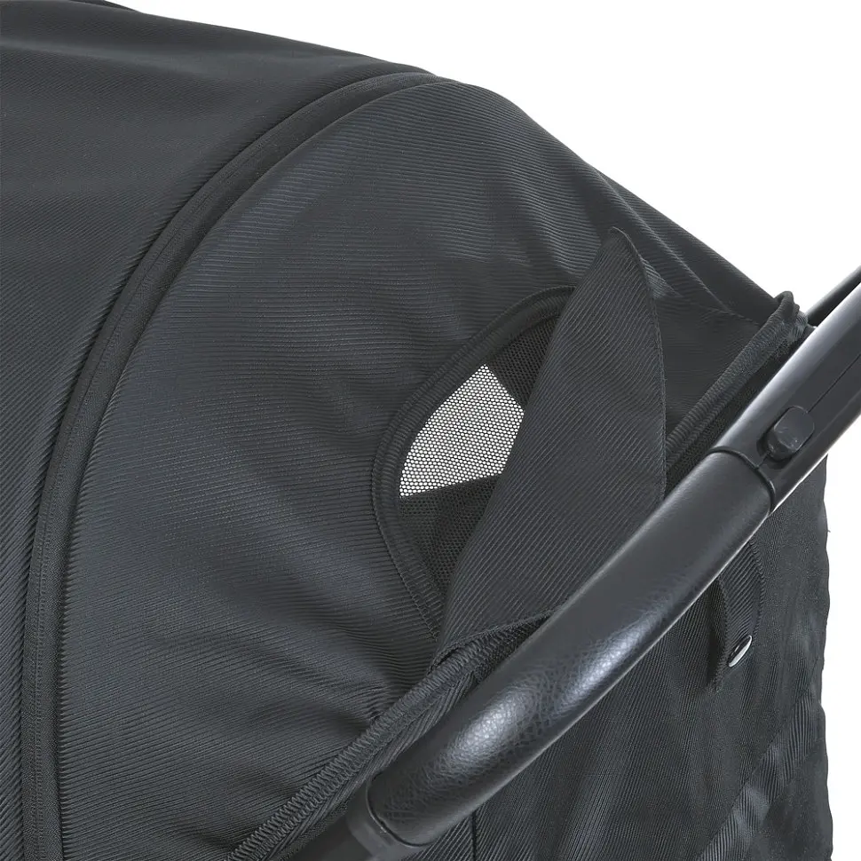 Коляска дитяча прогулянкова LINK ME 1129 Black Striped - фото 4