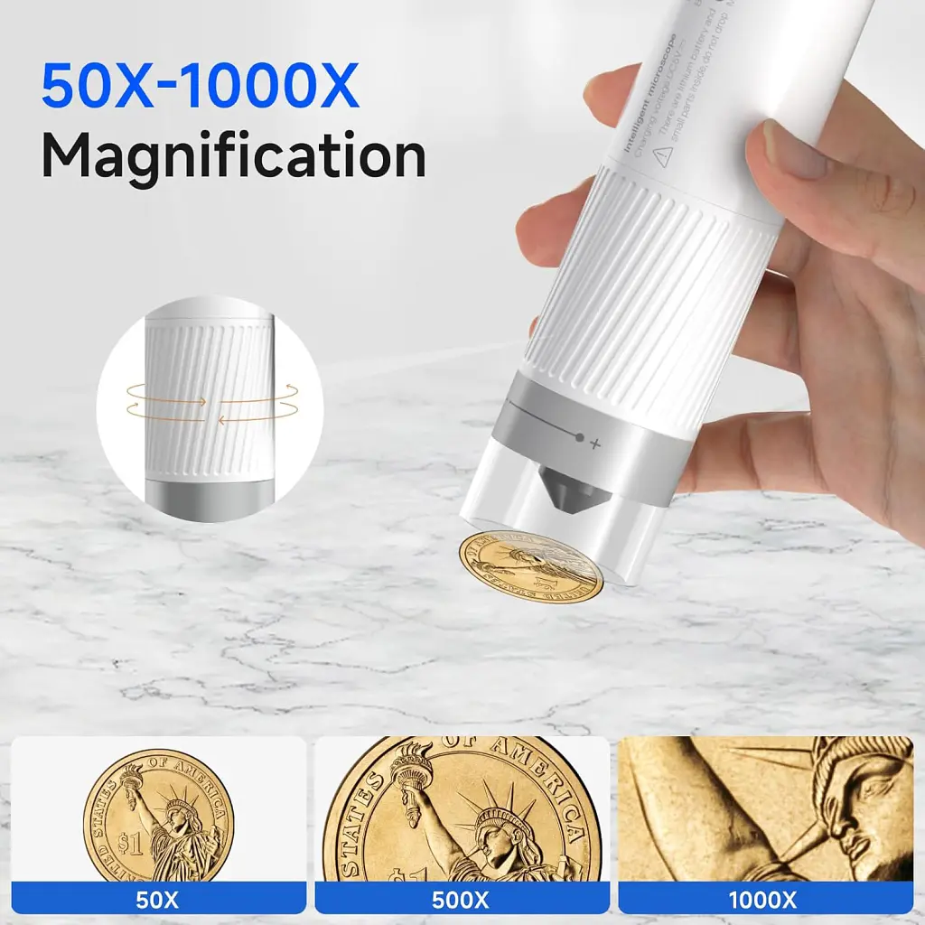 Мікроскоп Xiaomi BeaverLAB DDL-M1 Portable (DDL-M1C) - фото 4
