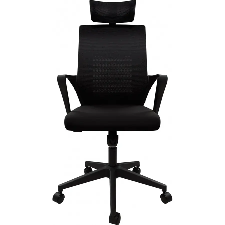 Офісне крісло GT Racer B-114H Black [123050] - фото 4