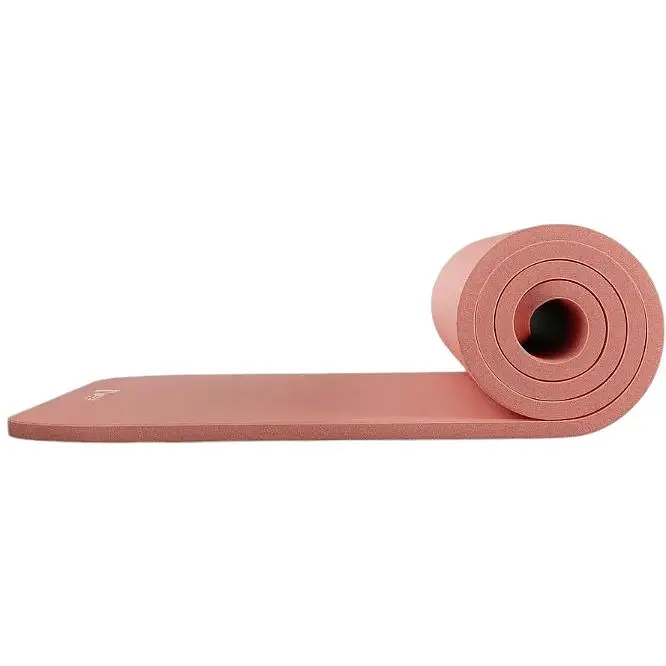 Коврик для йоги Hop-Sport HS-NB015GM NBR 1.5 см персиковый - фото 4