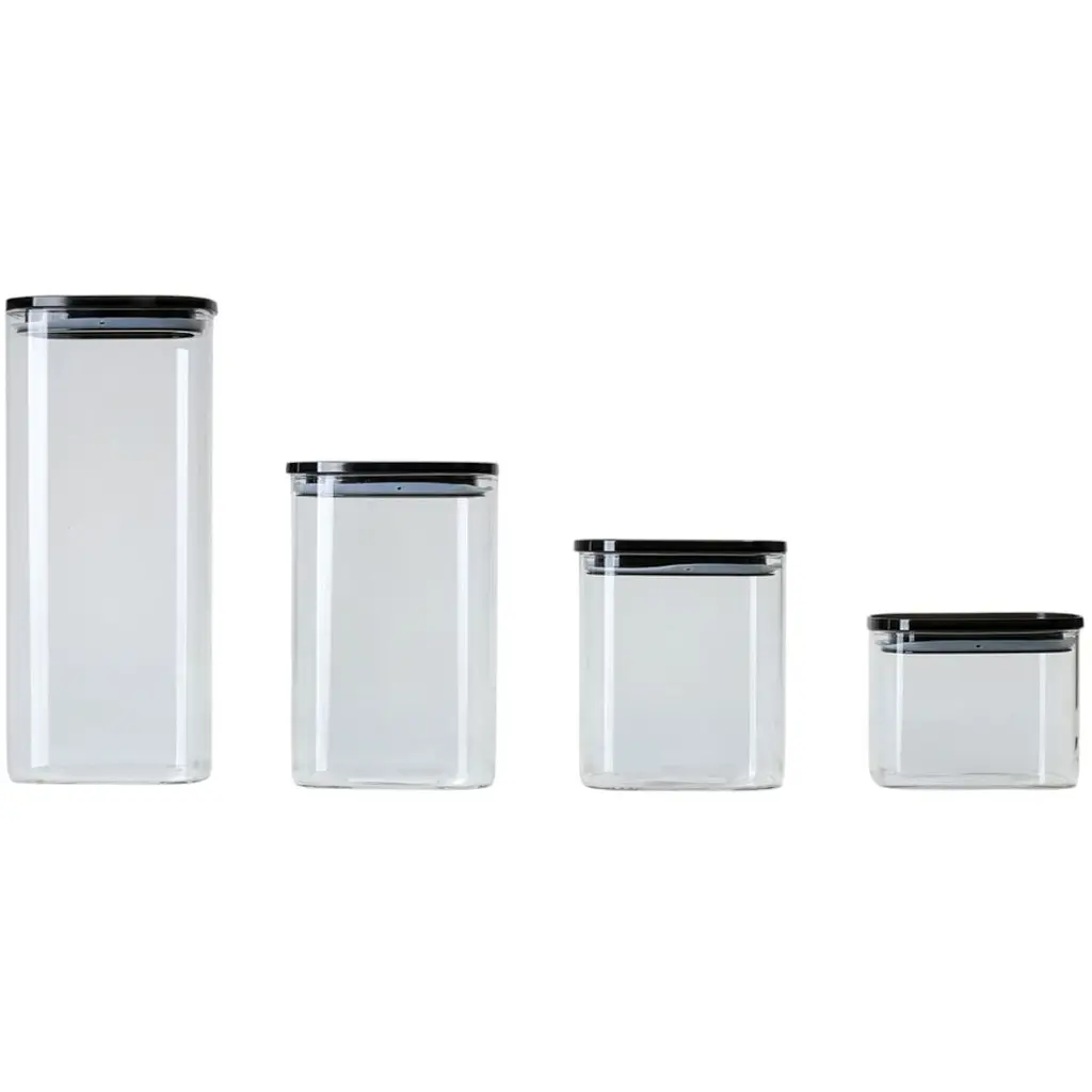 Ємність для зберігання MBM HOME 1.9 л прозора/сіра (KP-146 L T/GRAY) - фото 6