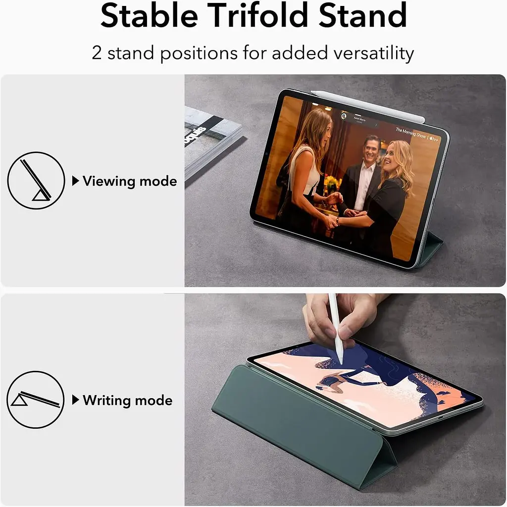 Магнітний чохол ESR Rebound, сумісний з iPad Pro 11 дюймів (2022/2021/2020, 4-е/3/2-е покоління), зручне магнітне кріплення - фото 5