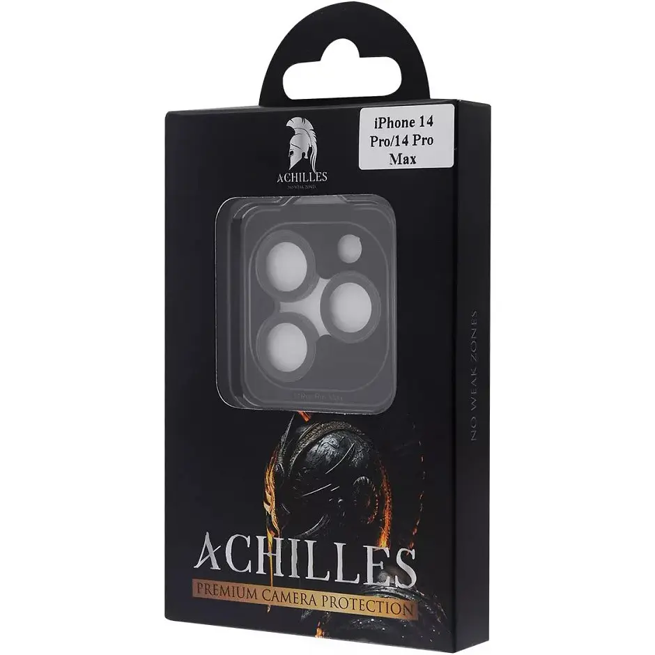 Захисне скло на камеру Achilles Premium Camera Protection для Apple iPhone 14 Pro / 14 Pro Gold [95501] - фото 2
