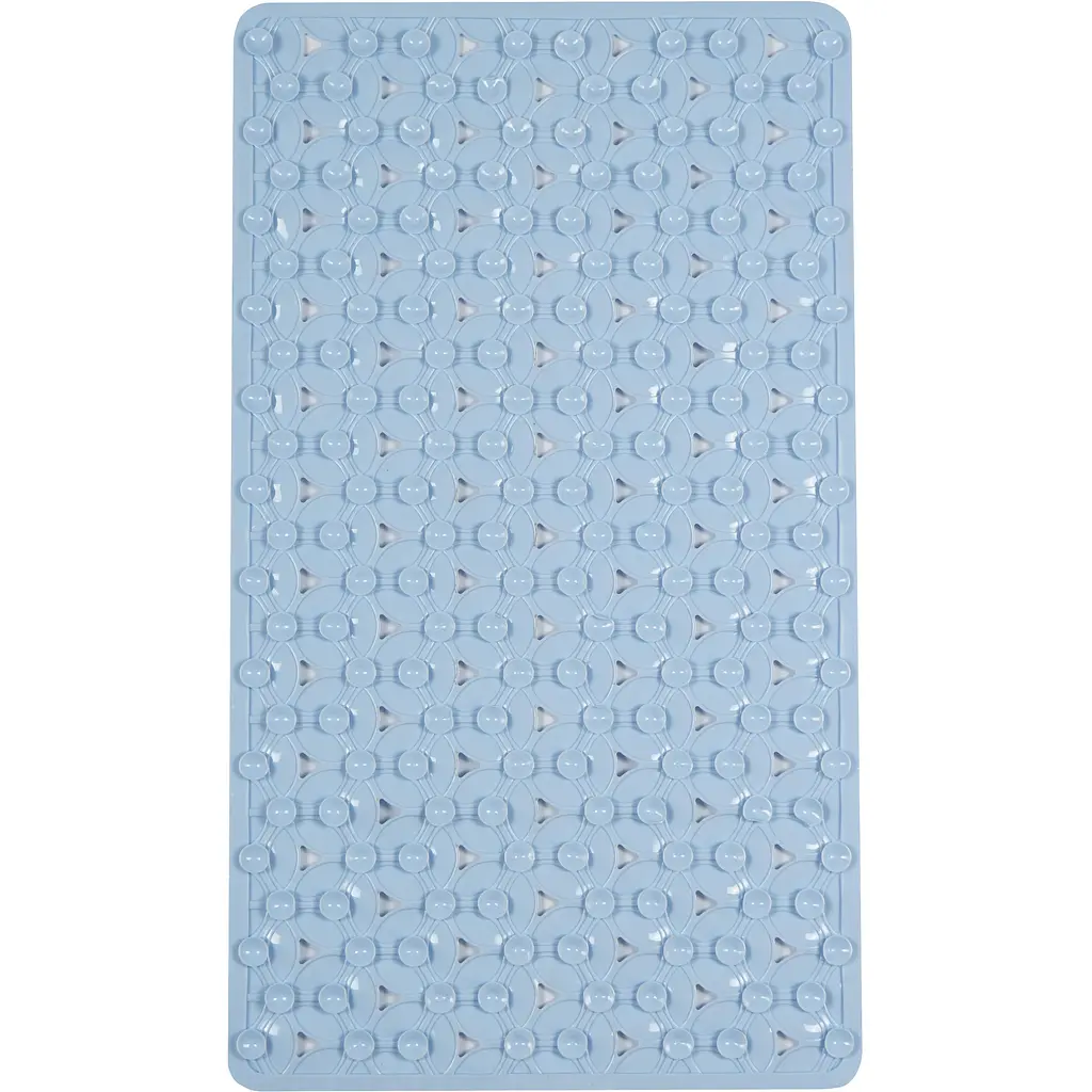 Килимок для ванної Eco Fabric Пелюстки 70х40 см блакитний (7040-003) - фото 2