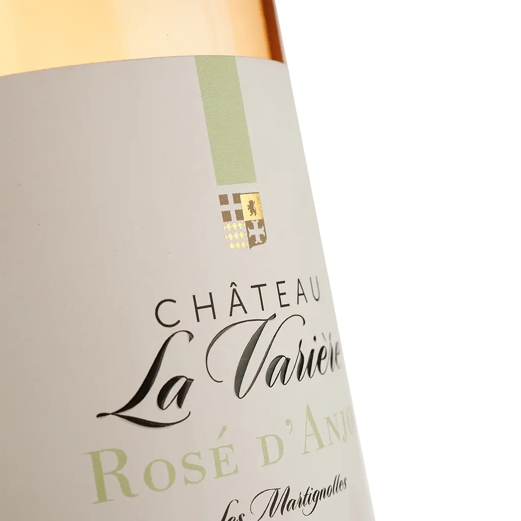 Вино Chateau La Variere Rose d'Anjou Les Martignolles 2022, розовое, сухое, 0.75 л - фото 3