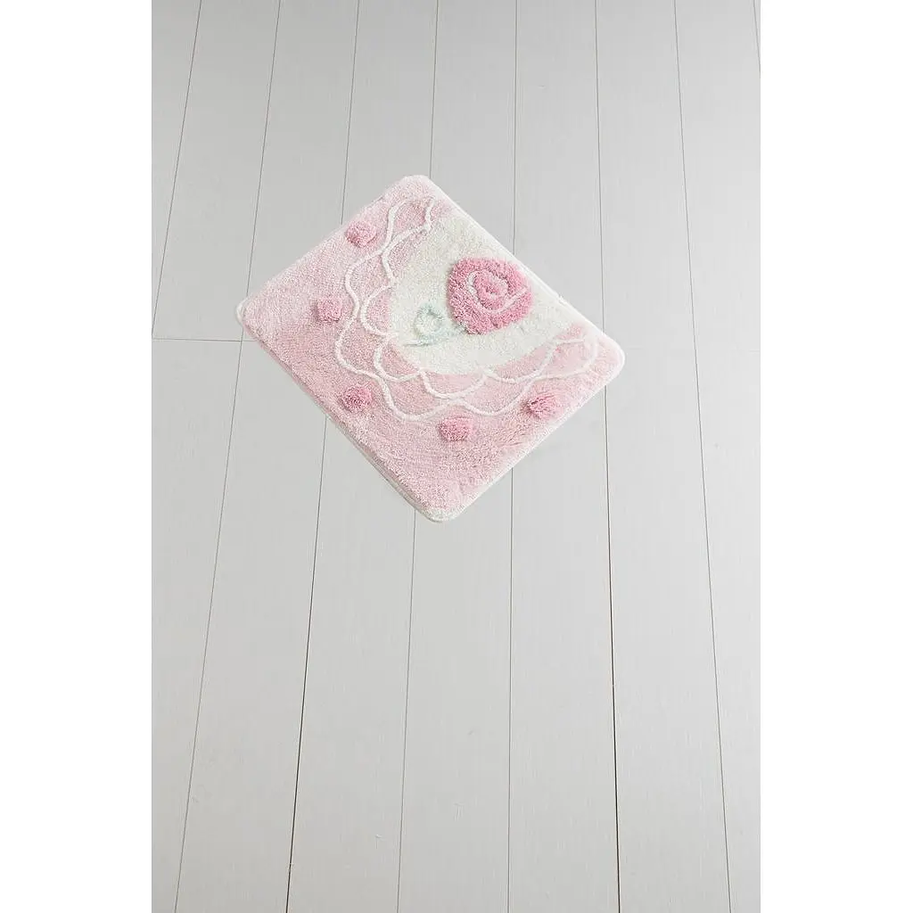 Килимок для ванної Chilai Home Dantel Pink 50 x 60 - фото 1
