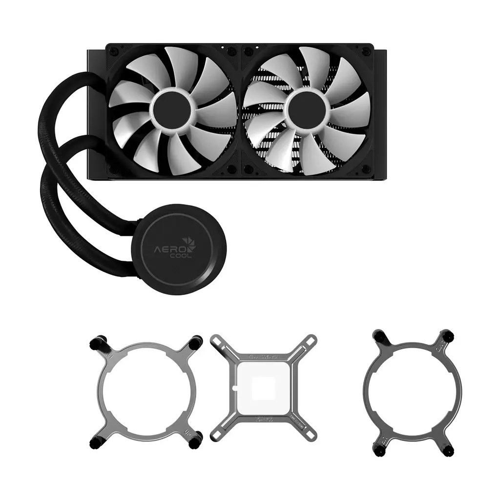 Система рідинного охолодження AeroCool Abyss L240R Black (ACLA-AB24117.11) - фото 5