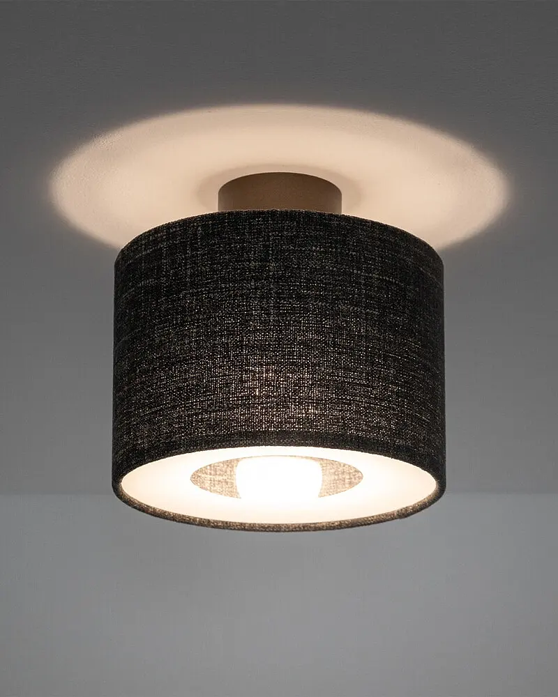 Люстра Nowodvorski 11657 Amarela E27 1x15W IP20 графитовая - фото 2