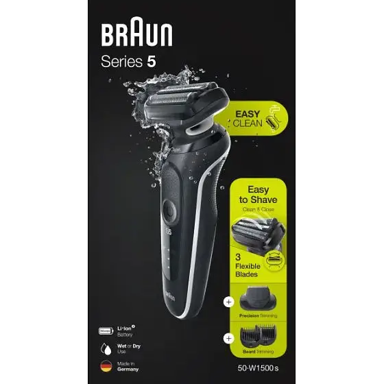 Бритва Braun Series 5 - W1500S - фото 6