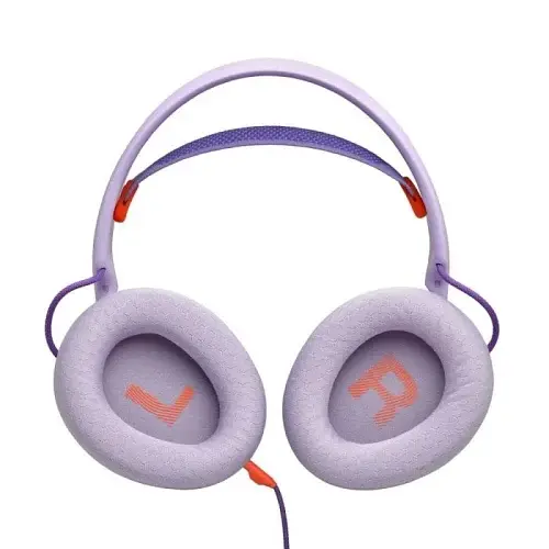 Навушники JBL Quantum 250, Purple, Mini jack 3.5 мм, поворотний мікрофон, 32 Ом, 100 дБ, кабель 1.5 м (JBLQTUM250PUR) - фото 6