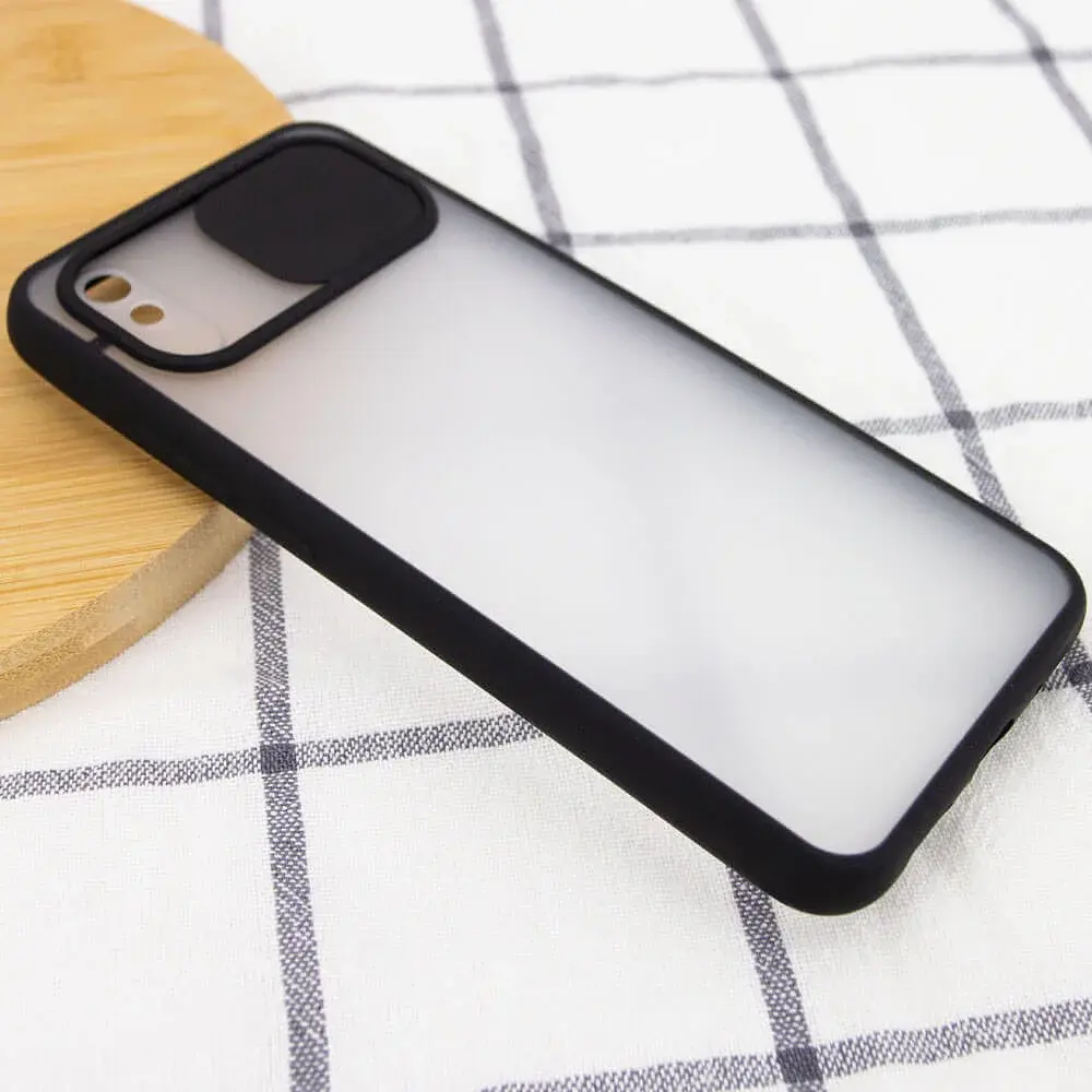 Чохол-накладка DK Camshield Case для Xiaomi Redmi 9A/9AT [Black] [70533] - фото 5