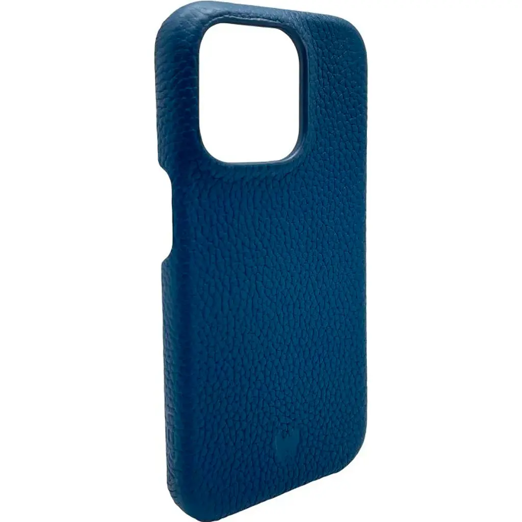 Чохол iLera NAPA Leather Case 1.0 для Apple iPhone 15 Pro Deep Blue [iLNPCS1015PrDEBl] [104093] - фото 2