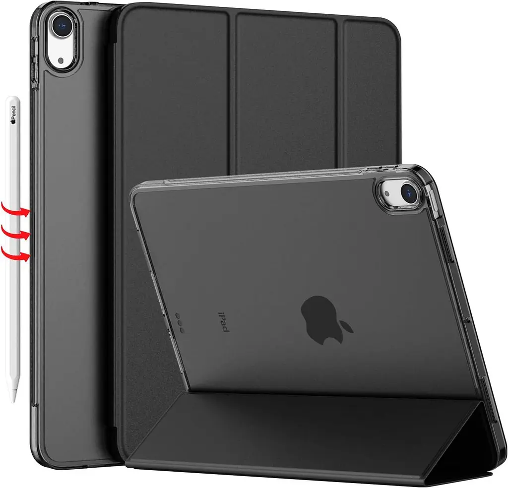 Чохол BeCover Tri Fold Hard для Apple iPad Air 11 M2 2024 Чорний (711412) - фото 2