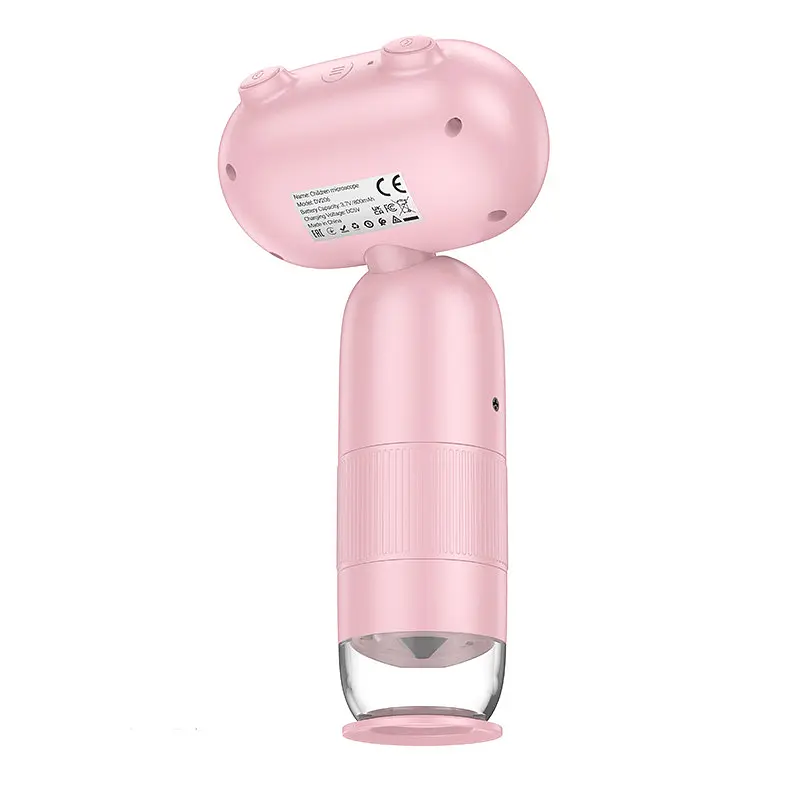 Детский микроскоп Hoco DV206 Pink - фото 3
