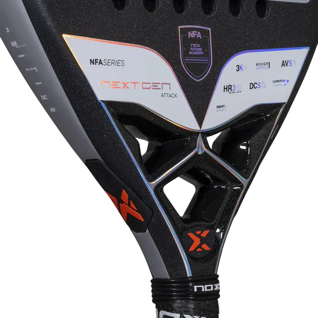 Ракетка для паделу NOX NEXTGEN PRO ATTACK 3K NFA SERIES RACKET - фото 6