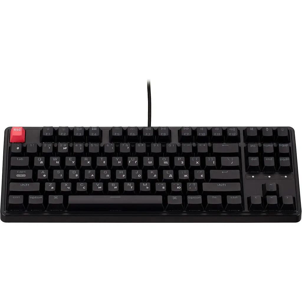 Клавіатура Keychron C3 Pro Brown Switch RGB Black (C3PX-H3-UA) [159771] - фото 4