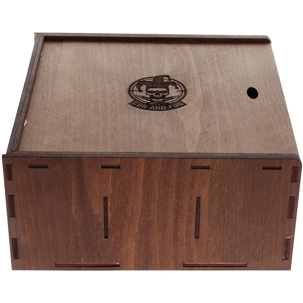 Набор посуды Gun&Fun из 6 рюмок и графина ручной работы 500 мл - фото 8