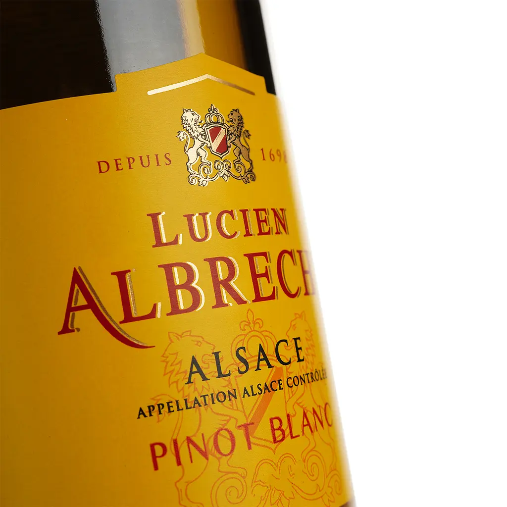 Вино Lucien Albrecht Pinot Blanc Réserve, біле, сухе, 13%, 0,75 л - фото 3