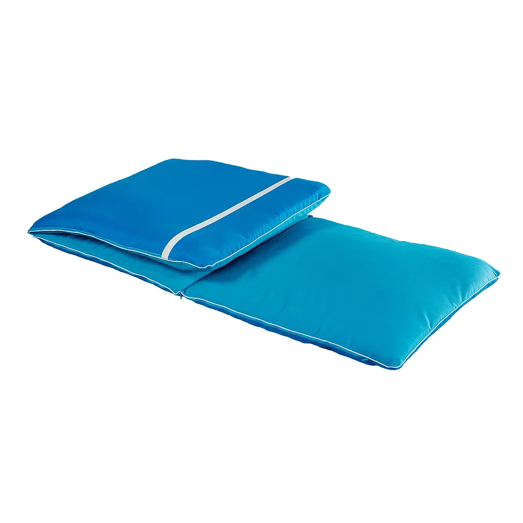 Матрас для шезлонга Ost-Fran Trio тексилк голубой меланж FL-313/306, 189x58x5 см - фото 2