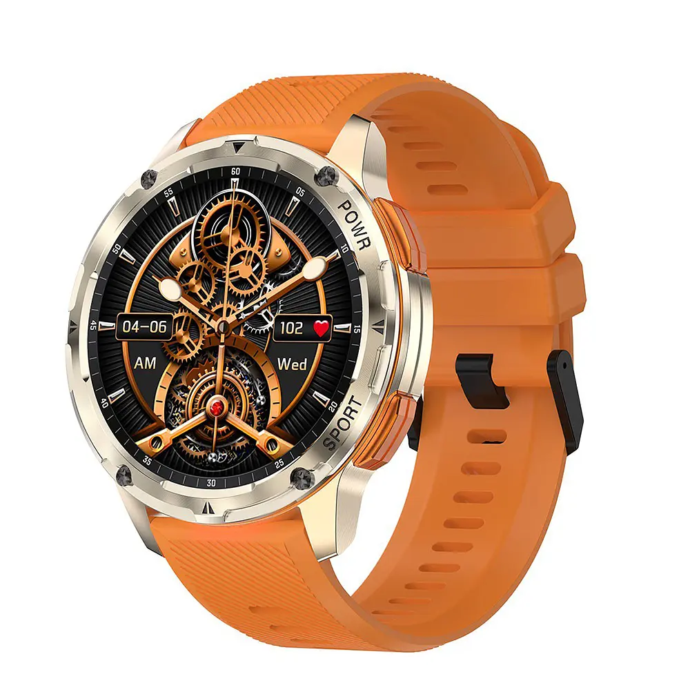 Чоловічий наручний годинник Base T2 Gold-Orange Modfit acs0029709