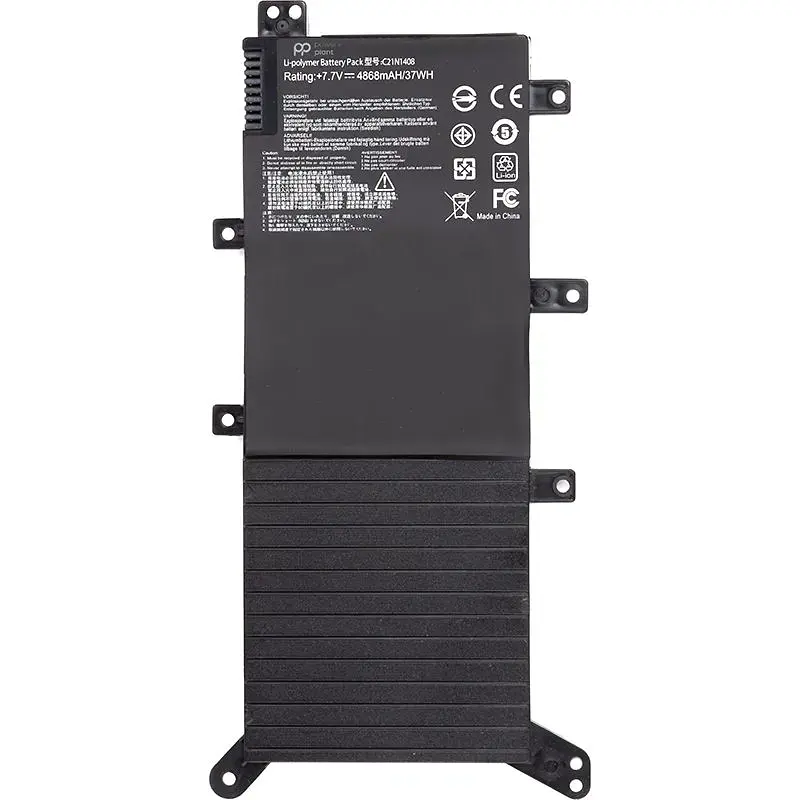 Акумулятор PowerPlant для ноутбуків ASUS VivoBook 4000 (C21N1408) 7.7V 4868mAh (NB431625) - фото 2