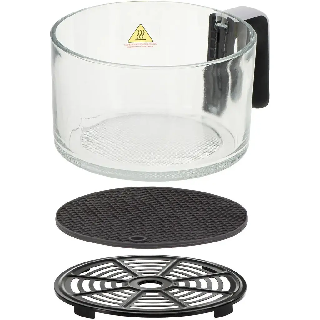 Аерофритюрниця Adler AD 6316 зі скляною чашею 1400 Вт 3 л - фото 5