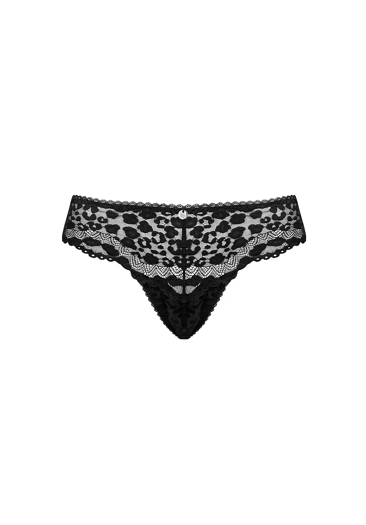 Трусики Obsessive Giully S/M черный - фото 6