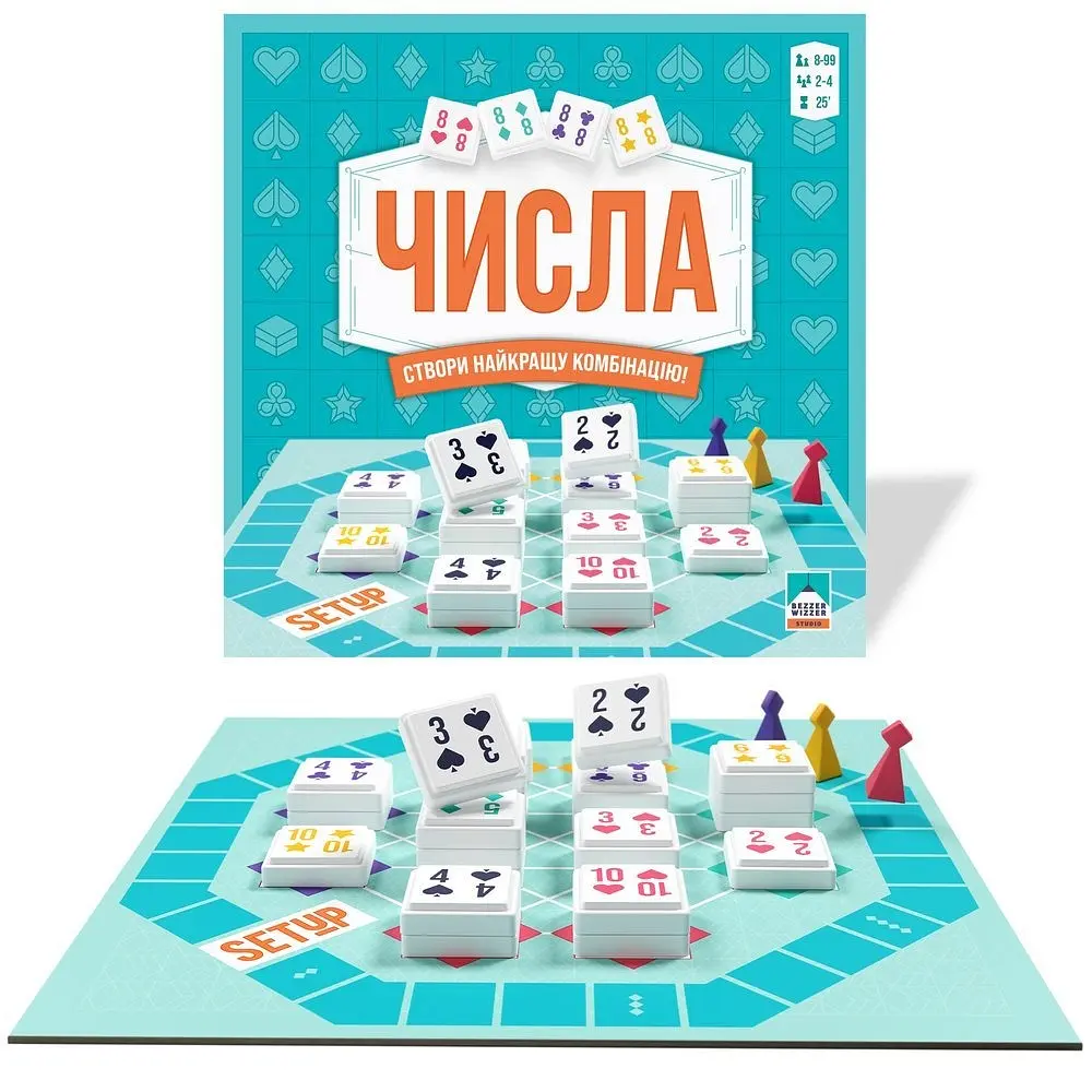 Настольная игра Asmodee Числа - фото 2