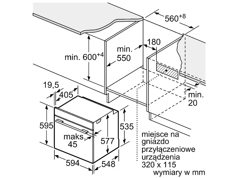 Духова шафа Bosch HBG7341B2 - фото 9