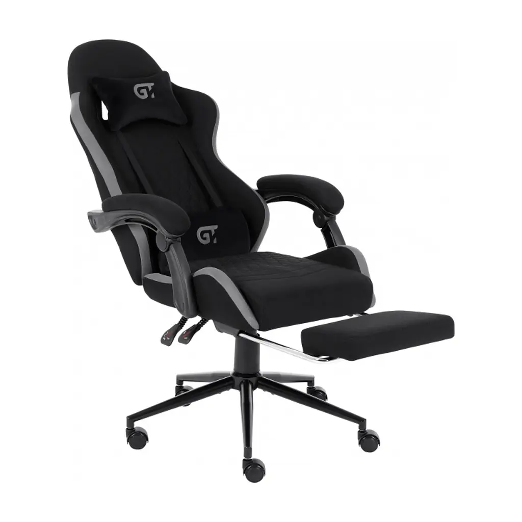 Крісло ігрове GT Racer X-2324 Black/Gray (X-2324 Fabric Black/Gray) - фото 6